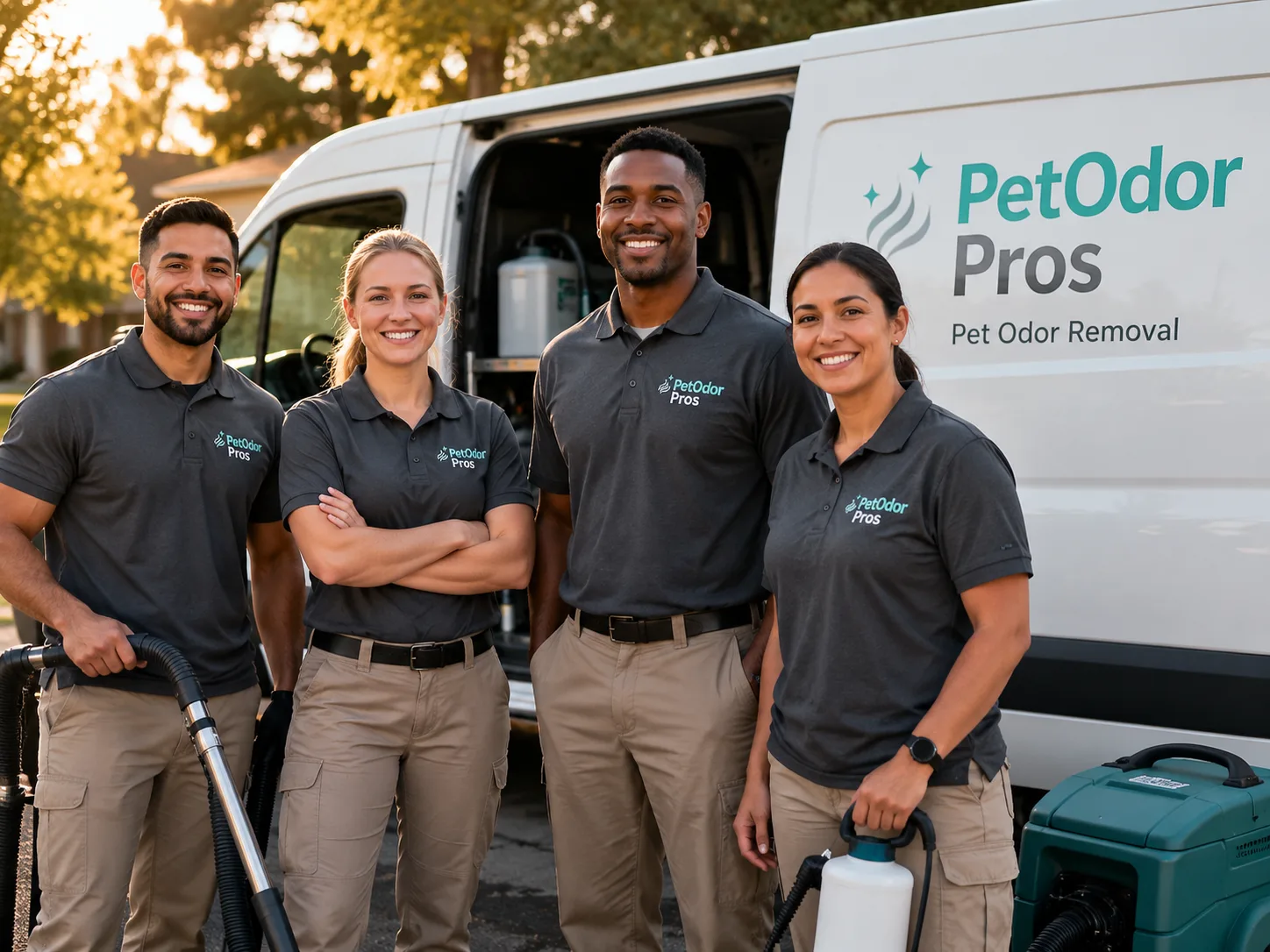 Pet Odor Removal team serving Bainville, MT